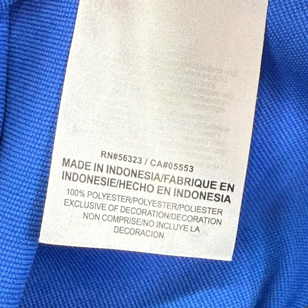 Nike Baseball Pullover Mens Small Blue Short Sleeve Snap Henley Training